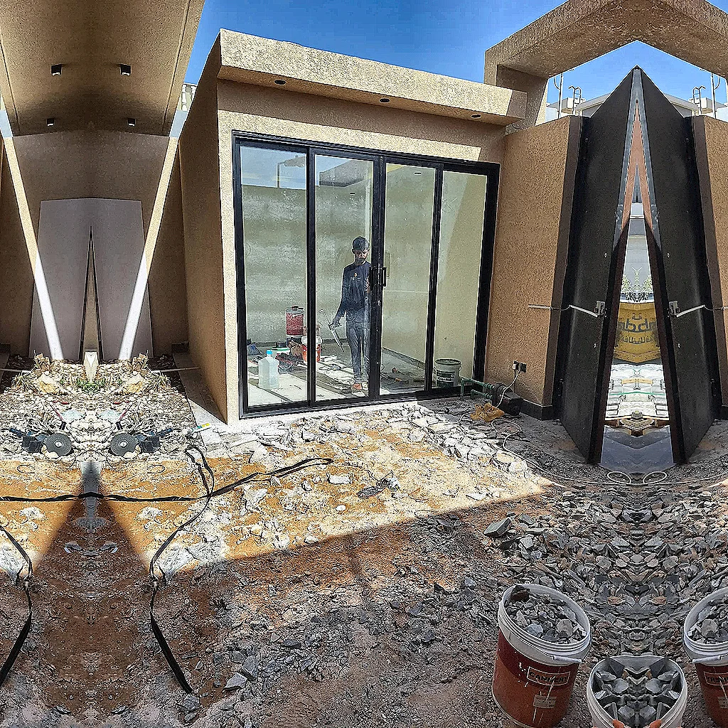 إسمنت بورد ملاحق خارجية بالرياض - مؤسسة إبداع الظل - الرياض السعودية